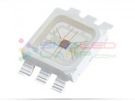 3 W High Power 6 Pin Rgb Led Chip 900 - 1050 MA Current LED For Stage Lighting