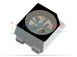 Black 3528 Rgb Led Chip Top View 1.90 Mm Height With Colors Clear Window Display