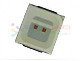 AlGaInP Epistar Chip Smd 5054 Led Plcc 2 Copper Bracket Wide Viewing Angle