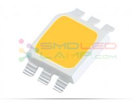 5074 Smd Led High Power Led Chip Gold Yellow 2000 - 2200 K For Building Backlight