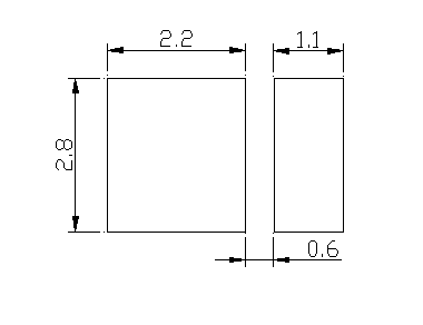 Durable SMD UV LED , High Power Uv Led  UV 395 - 400 Nm SMD 3030 Led Diode